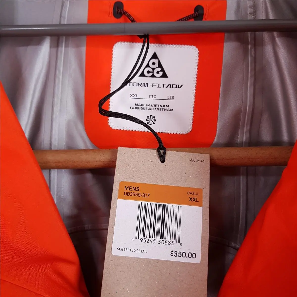 Nike clothing - DB3559-817 - DB3559-817 - Rush Orange/Cinnabar/Dutch Blue/Black 3
