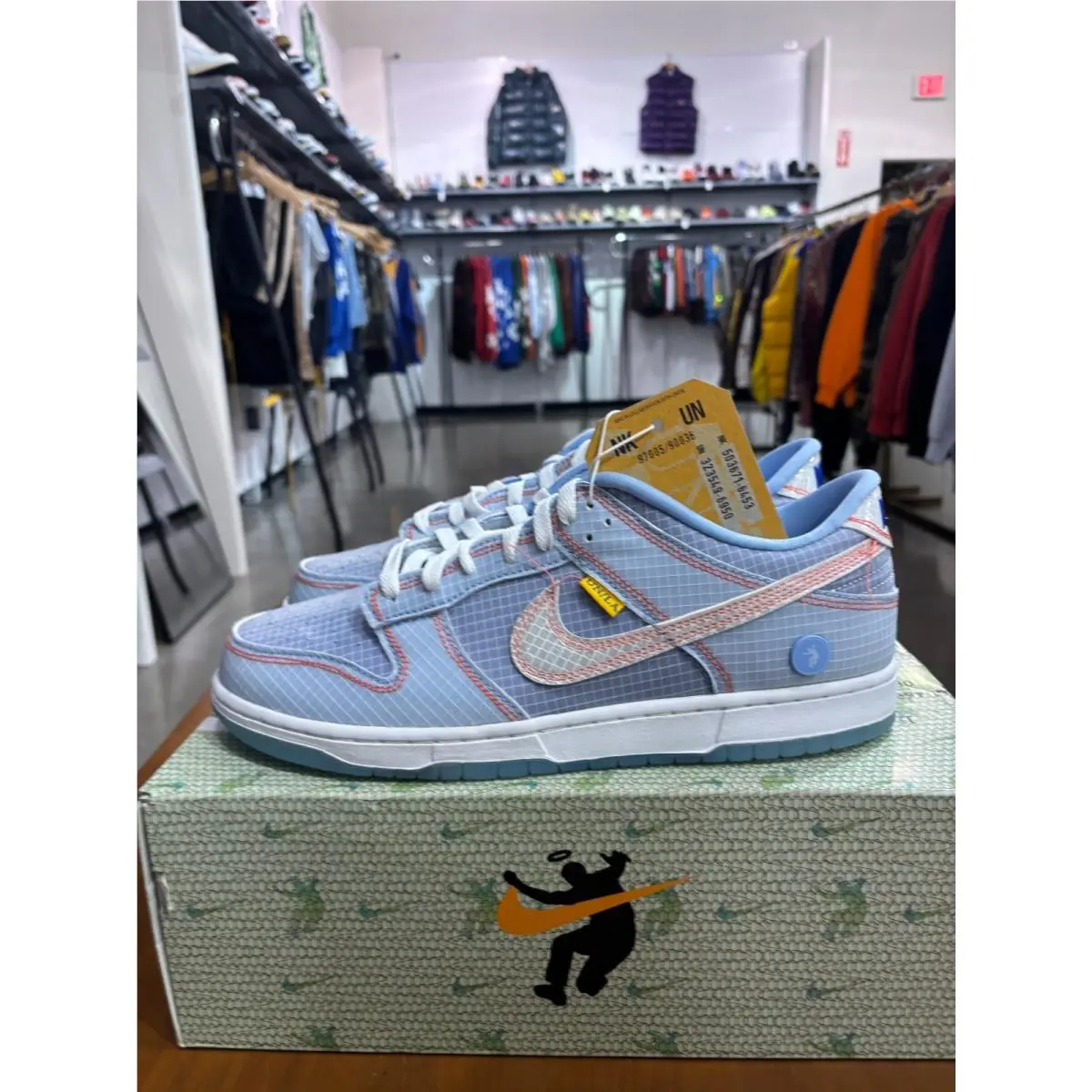 Nike shoes - Nike Dunk Low - Dunk Low - Blue 4