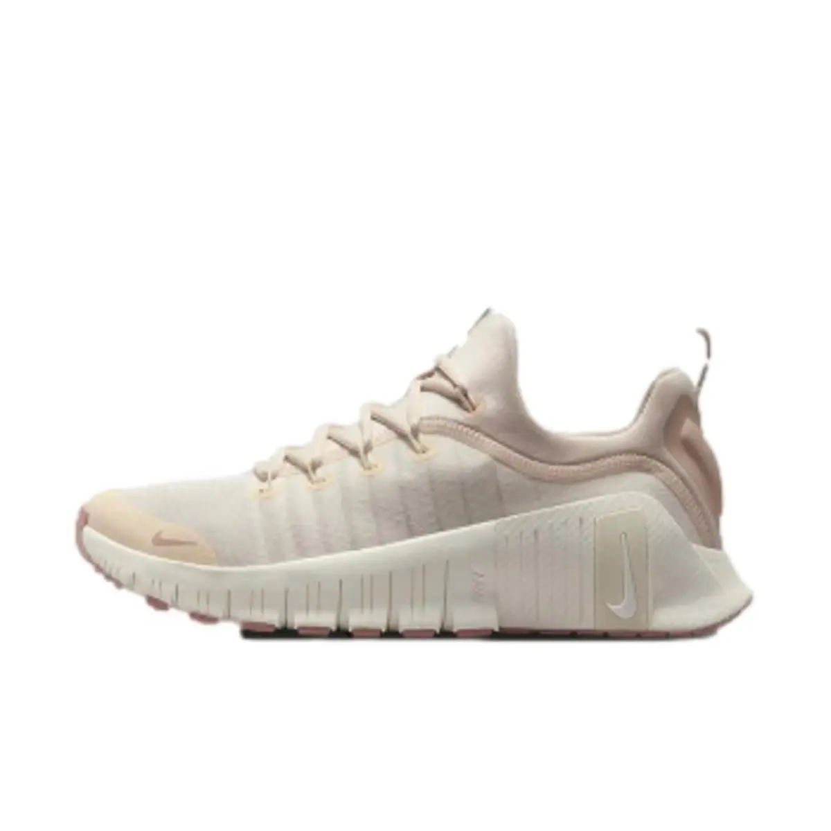 Nike Free Metcon 6 Soft Pearl / Particle Pink FJ7126-011 Women`s Size 8.5 Medium