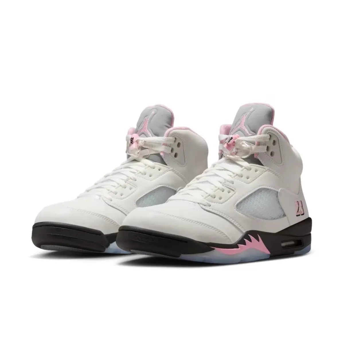 Nike Air Jordan 5 Retro Medium Soft Pink Men`s HQ7978-102 Size 10 - Multicolor