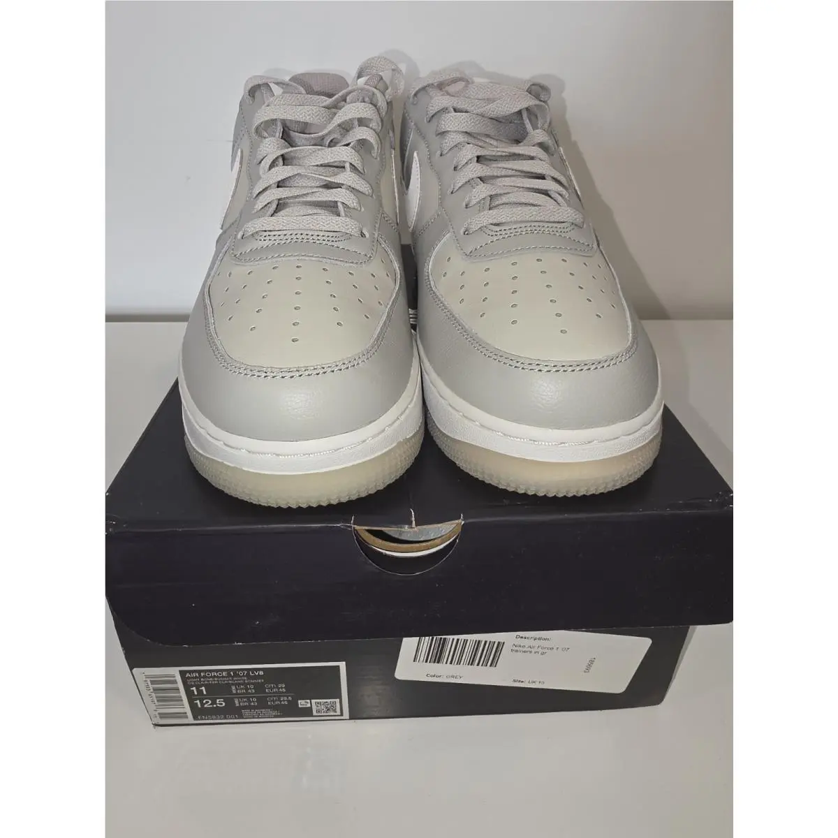 Nike shoes - Nike Air Force 1 `07 LV8 - DZ4514-002 - White/Cream 6