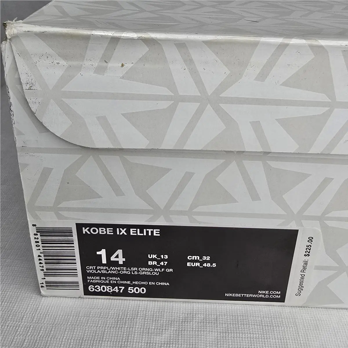 Nike shoes - Kobe IX Elite - Kobe Elite - 630847 500 - Purple 10