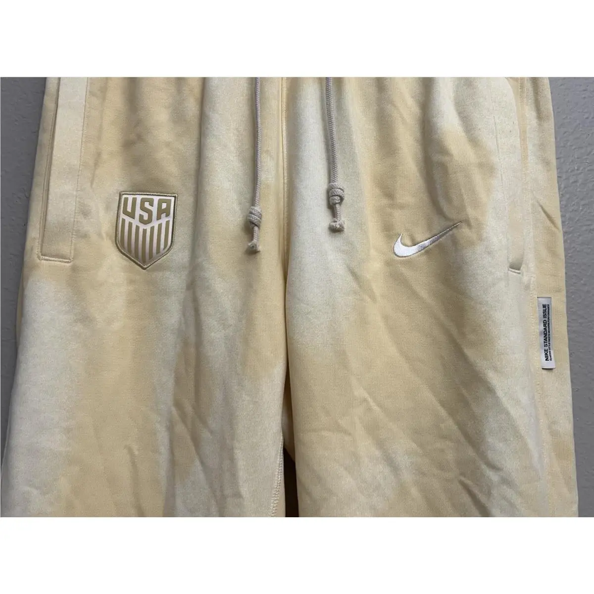 Nike clothing - Nike Team USA Soccer Standard Issue Jogger Pants - FJ7325-113 - Coconut Milk (UPC: 196977285363) 1