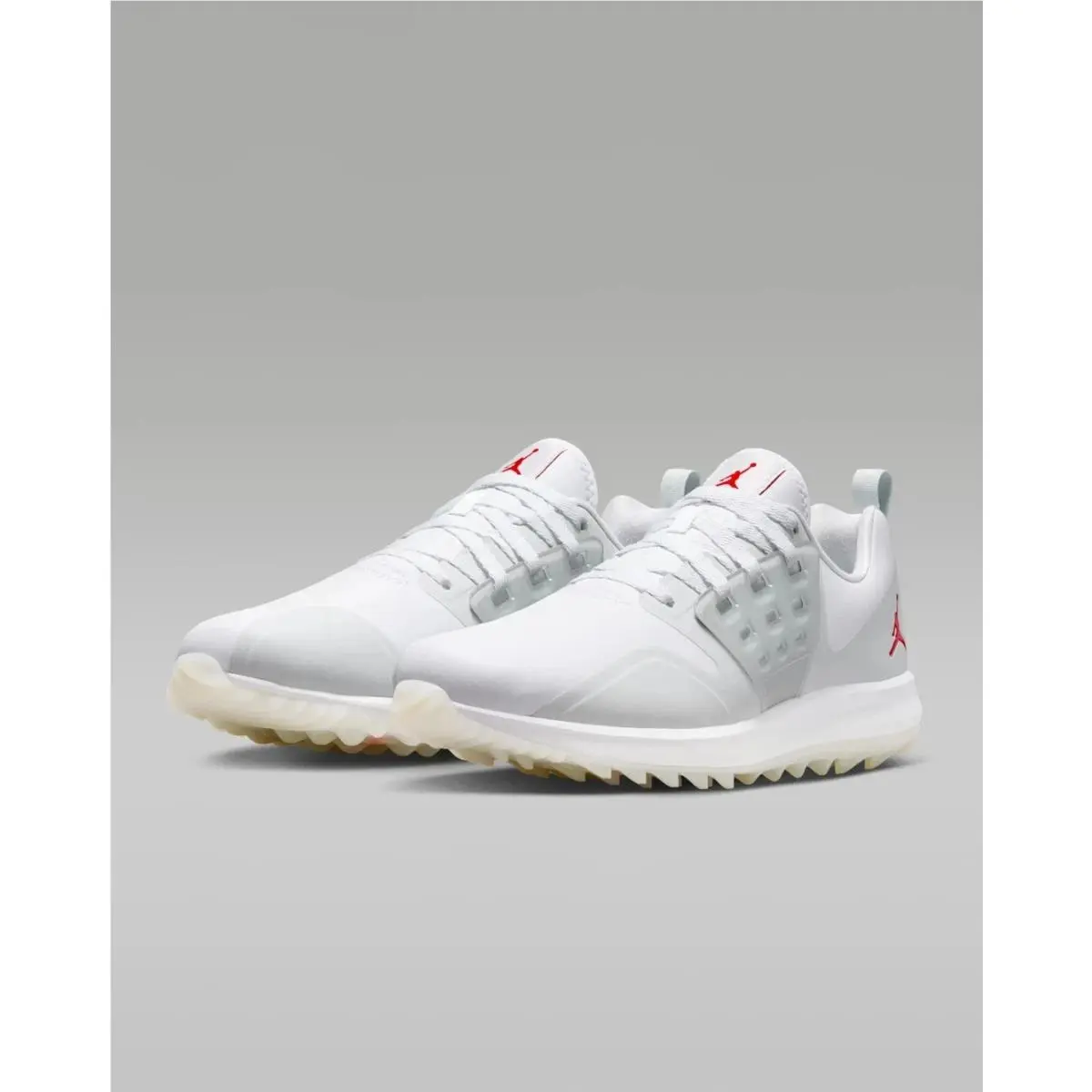 Nike Men`s Size 9.5 Jordan Grind Golf White Pure Platinum AR0503-103