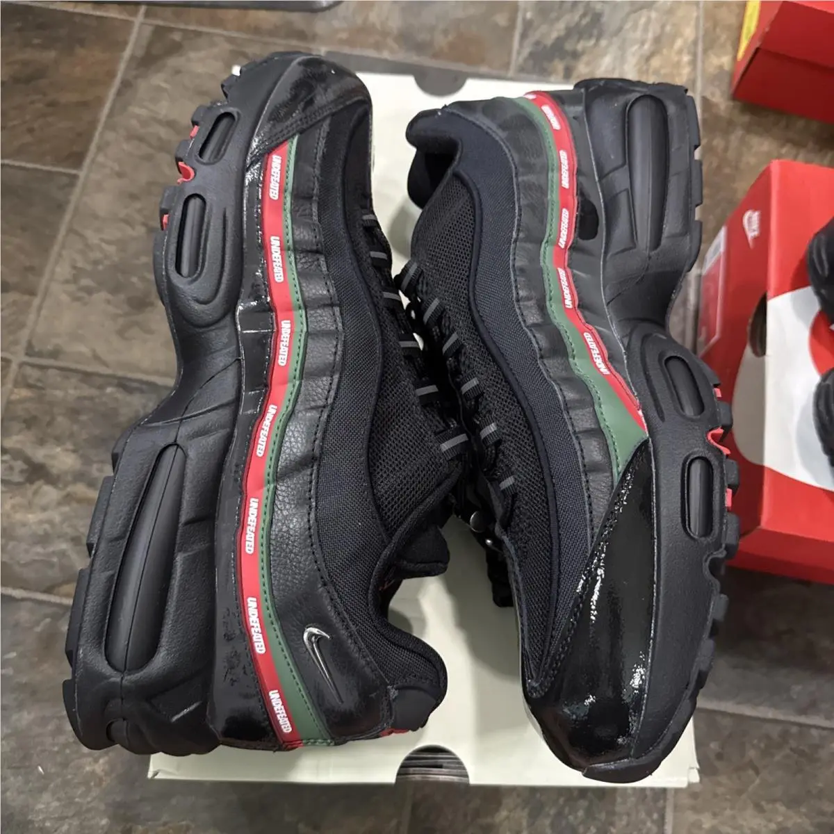 Size 13 - Undefeated x Nike Air Max 95 Black