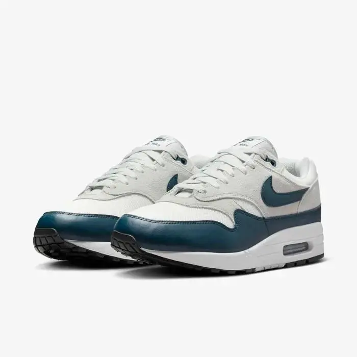 Nike Air Max 1 Ess Men’s Size 9 Summit White/armory Navy FZ5808-103 Box No Lid