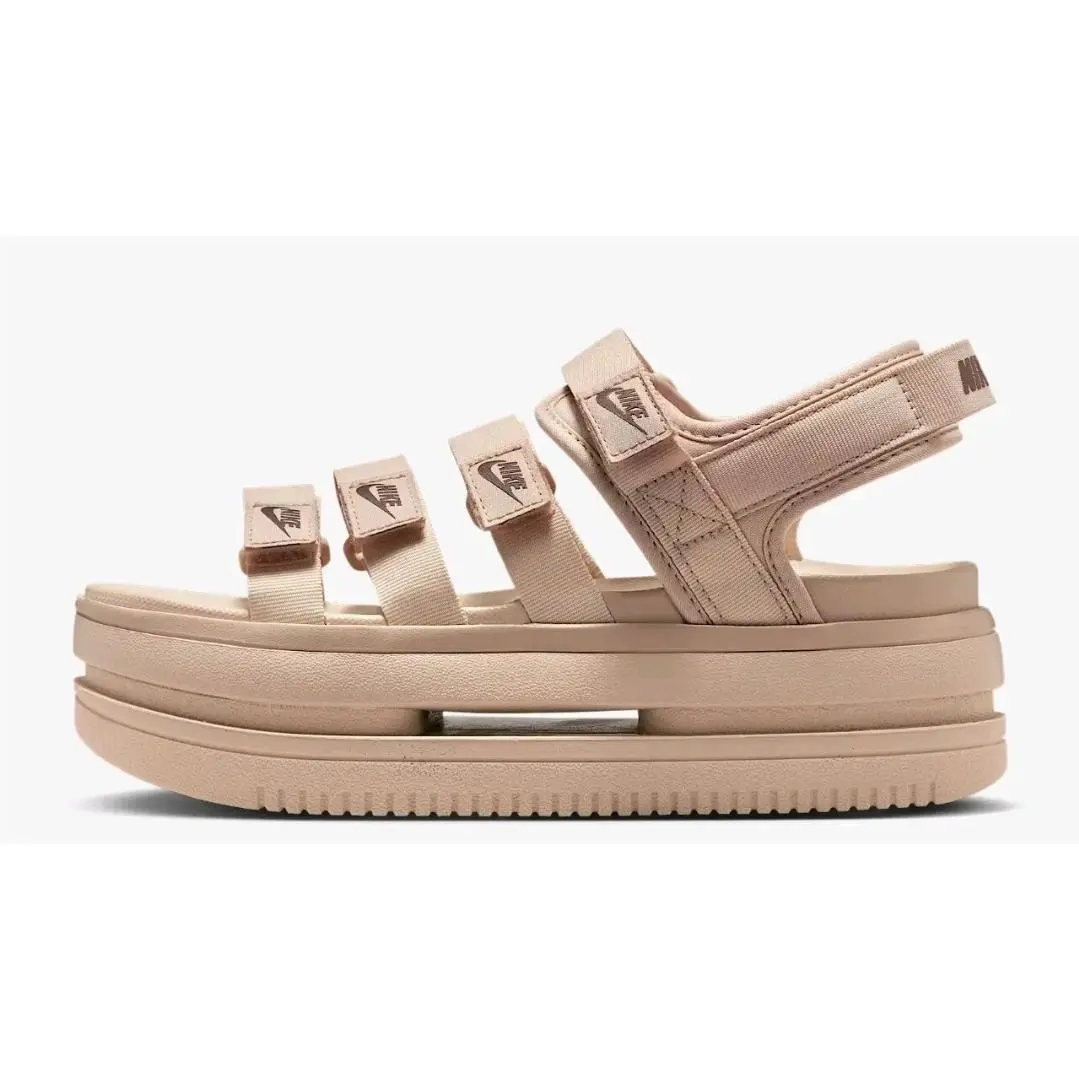 Nike Icon Classic Sandals Womens Sand-drift/ White DH0224-102 Size 11