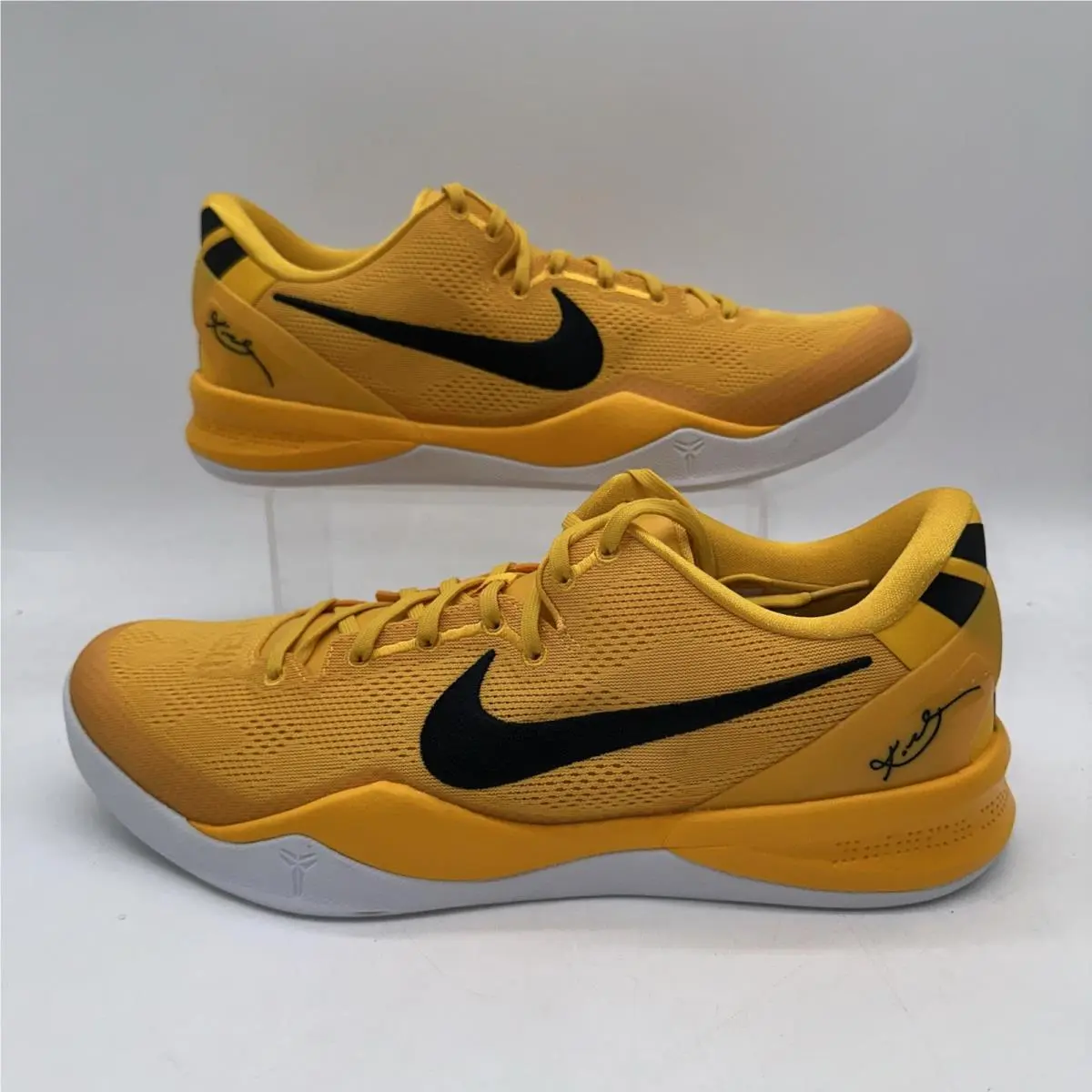 Nike Men`s Size 15 Kobe 8 Protro TB P HM6469 700 Gold/white Basketball