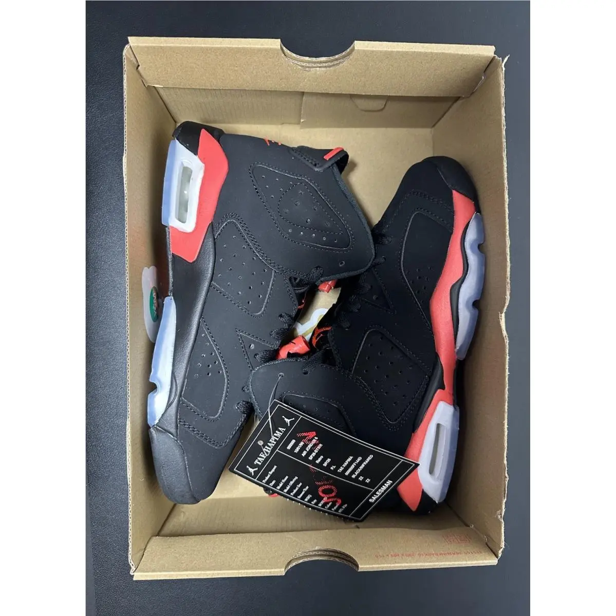 Nike shoes - Nike Air Jordan 6 Retro - Black (UPC: 198726477616) 7