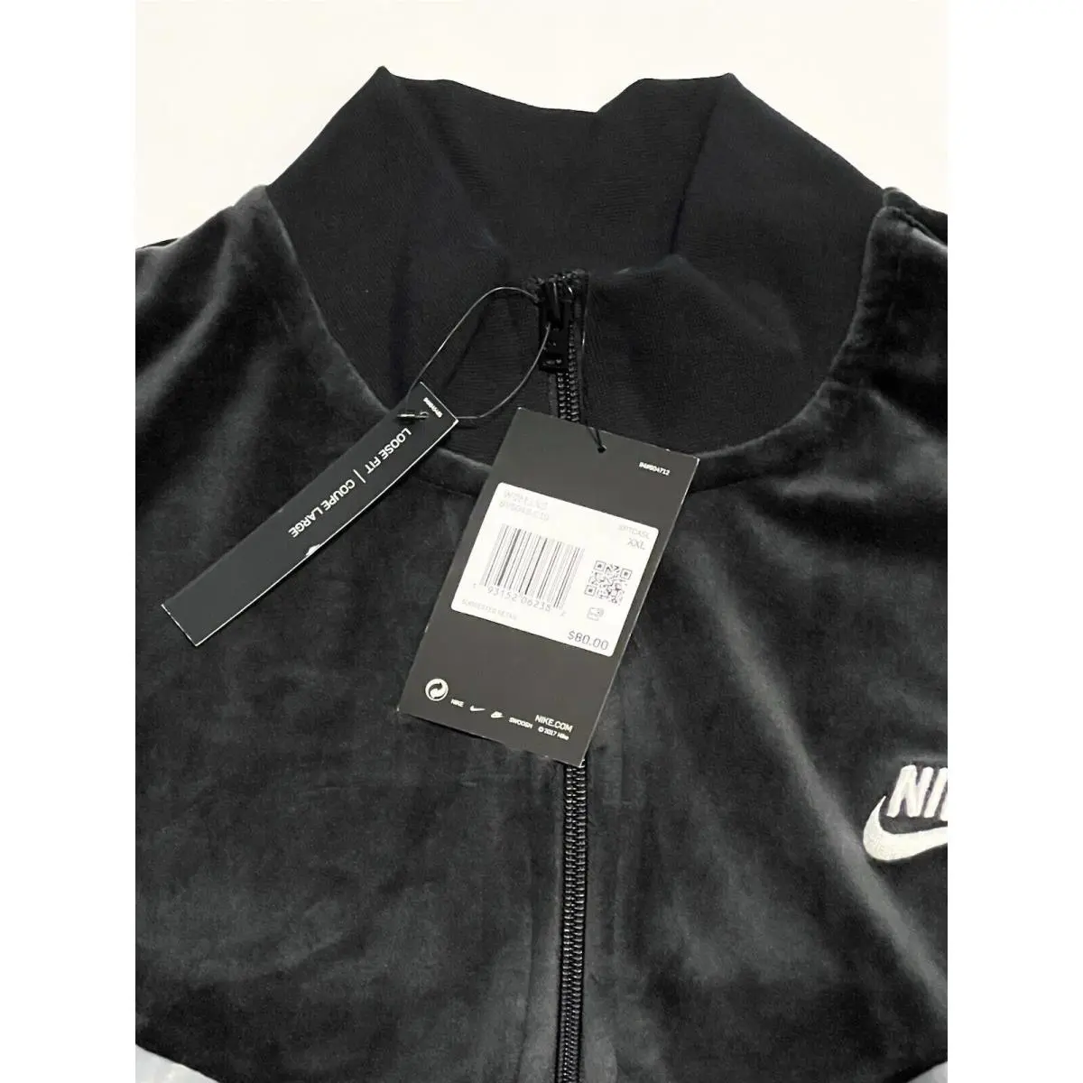 Nike clothing - Heritage - Heritage - BV5046-010 - Black, Gray, Manufacturer: Black, Silver Gray 2