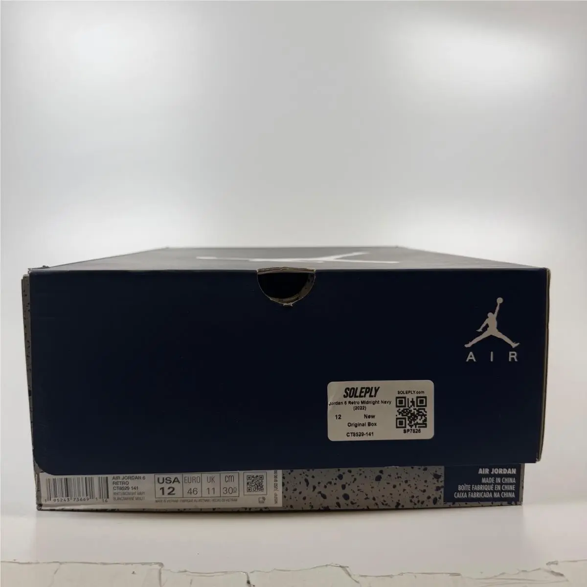 Nike shoes - Jordan 6 Retro Midnight Navy - White 7