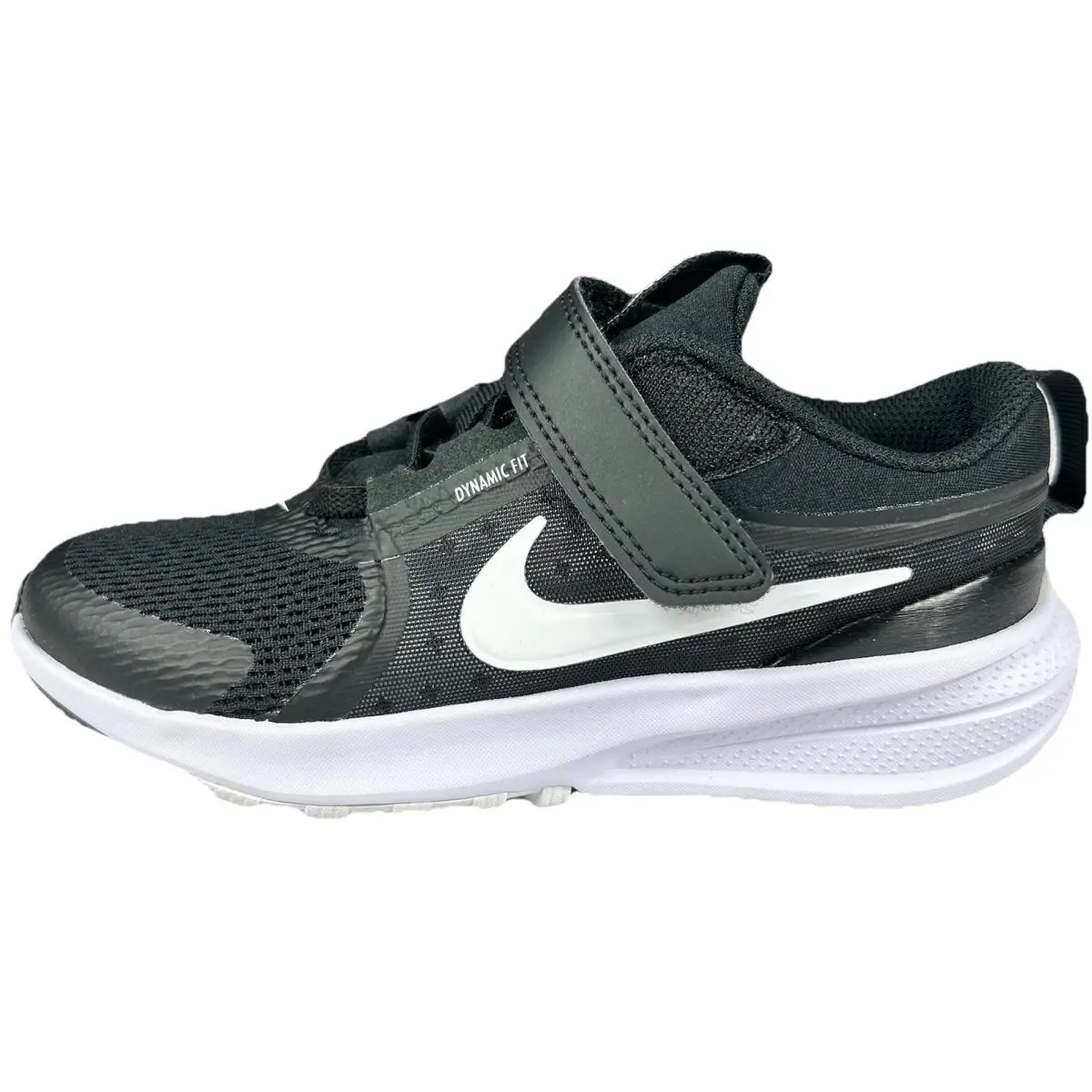 Nike Star Runner 5 Little Kidds Running Shoes Size 13c Black White School Shoes