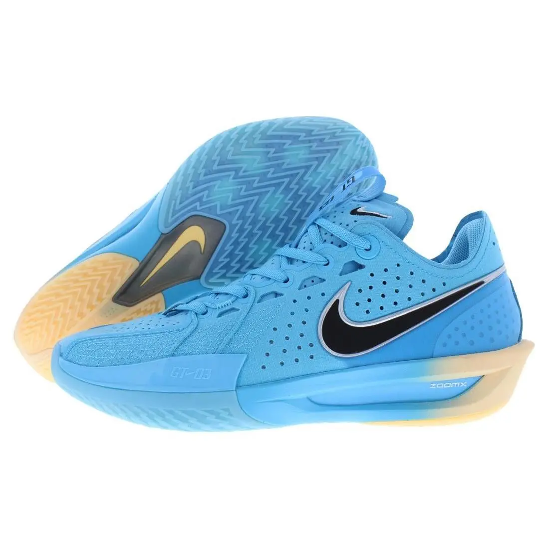 Nike G.t. Cut 3 Unisex Shoes Size 8 Color: Blue Fury/black - Blue, Main: Blue