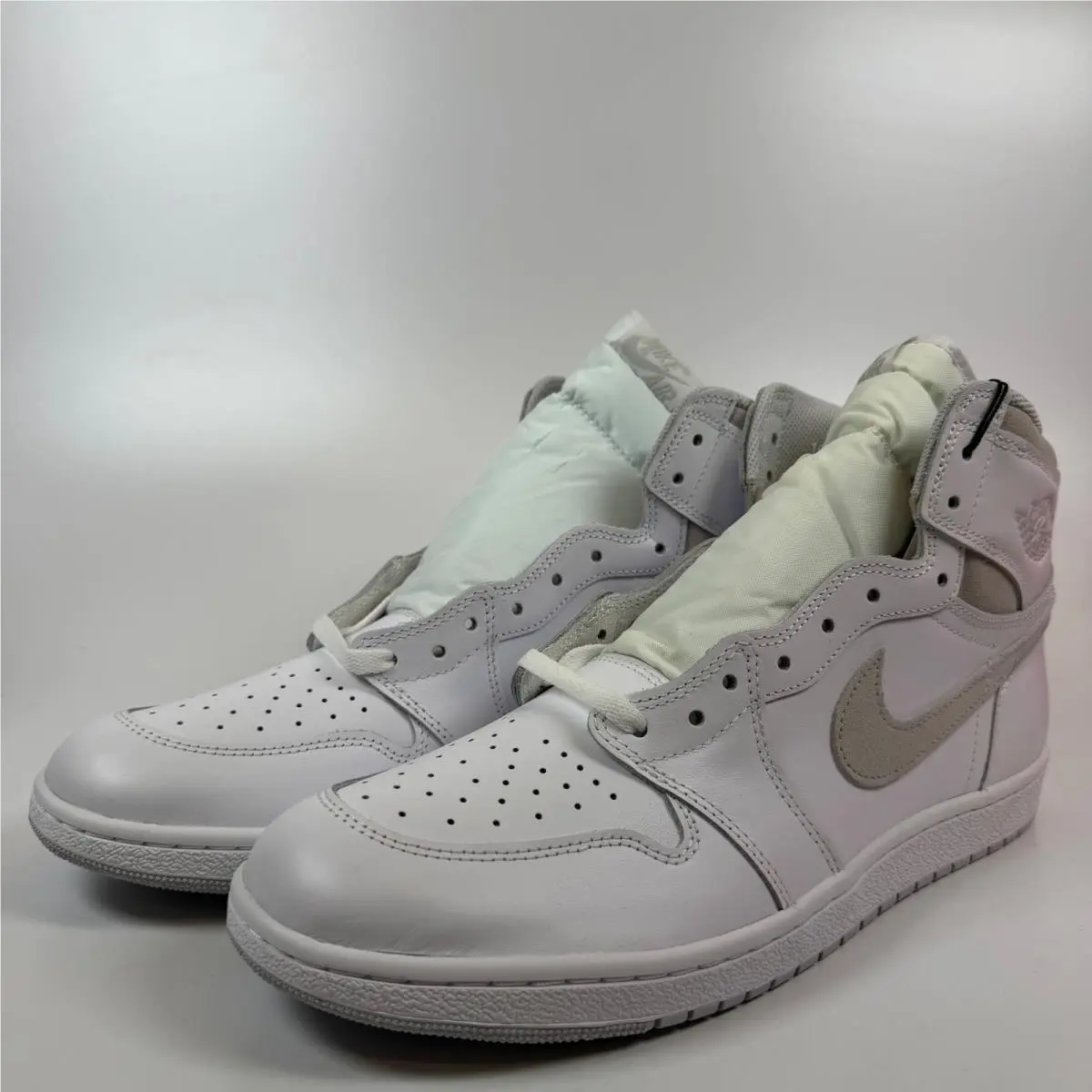 Nike Air Jordan 1 Retro High 85 Neutral Grey White BQ4422-100 Mens 14