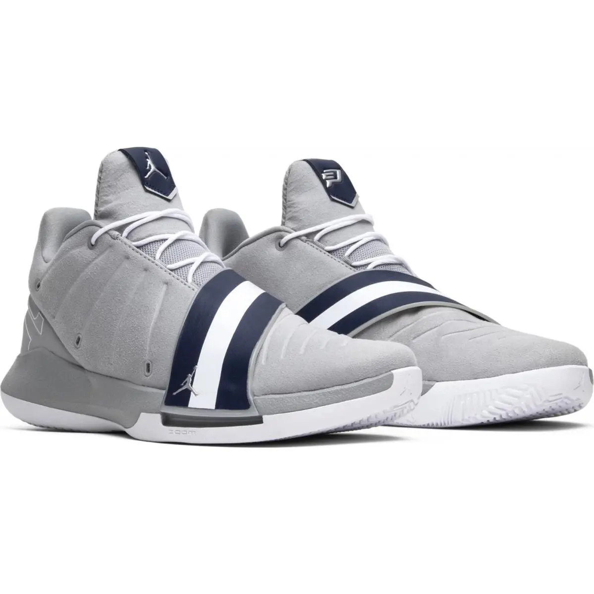 Nike shoes - Jordan CP3.XI - AA1272-014 - Gray, Manufacturer: Light Smoke Grey/Metallic Silver (UPC: 826218769504) 2