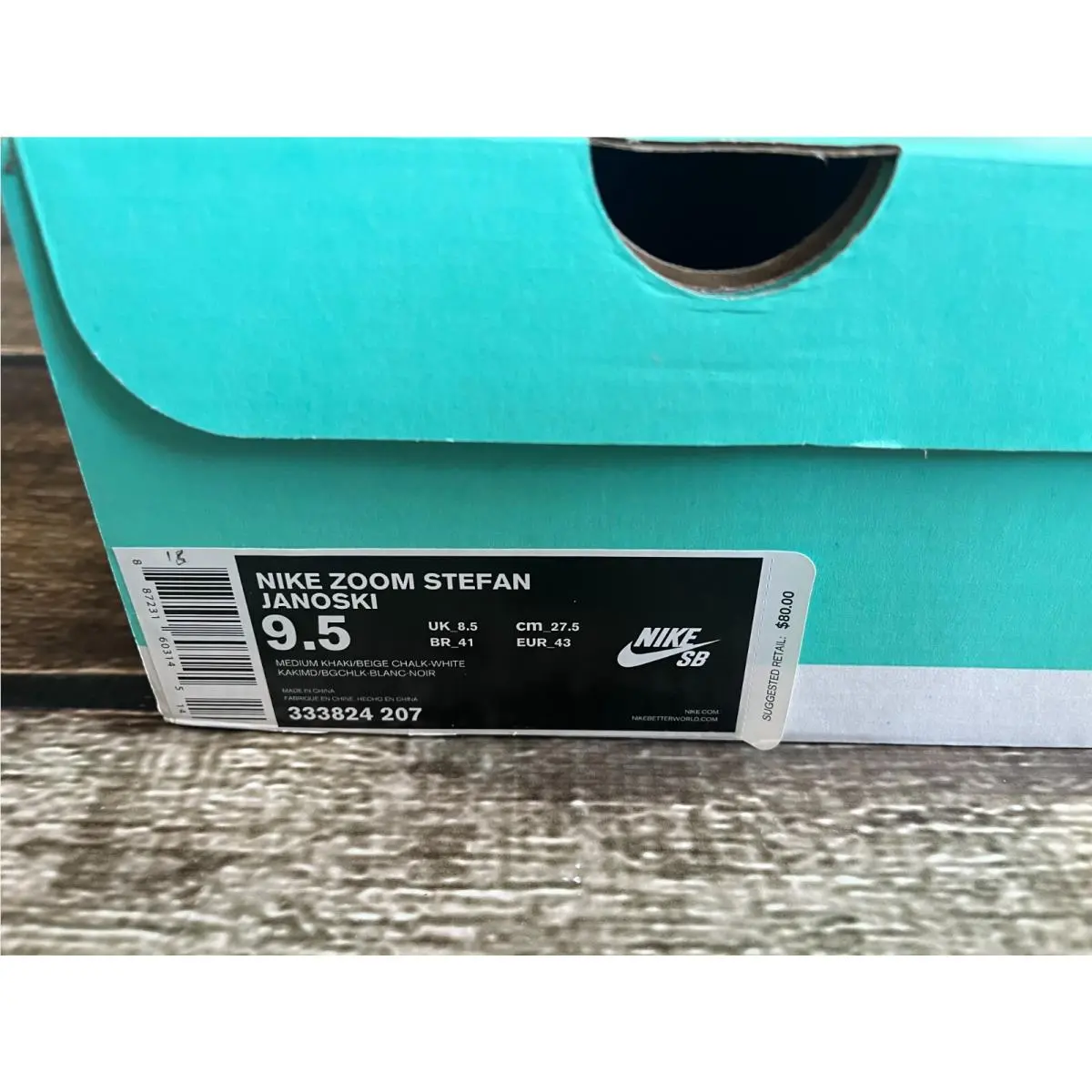 Nike shoes - Nike SB Zoom Stefan Janoski - 333824-207 - Green 6