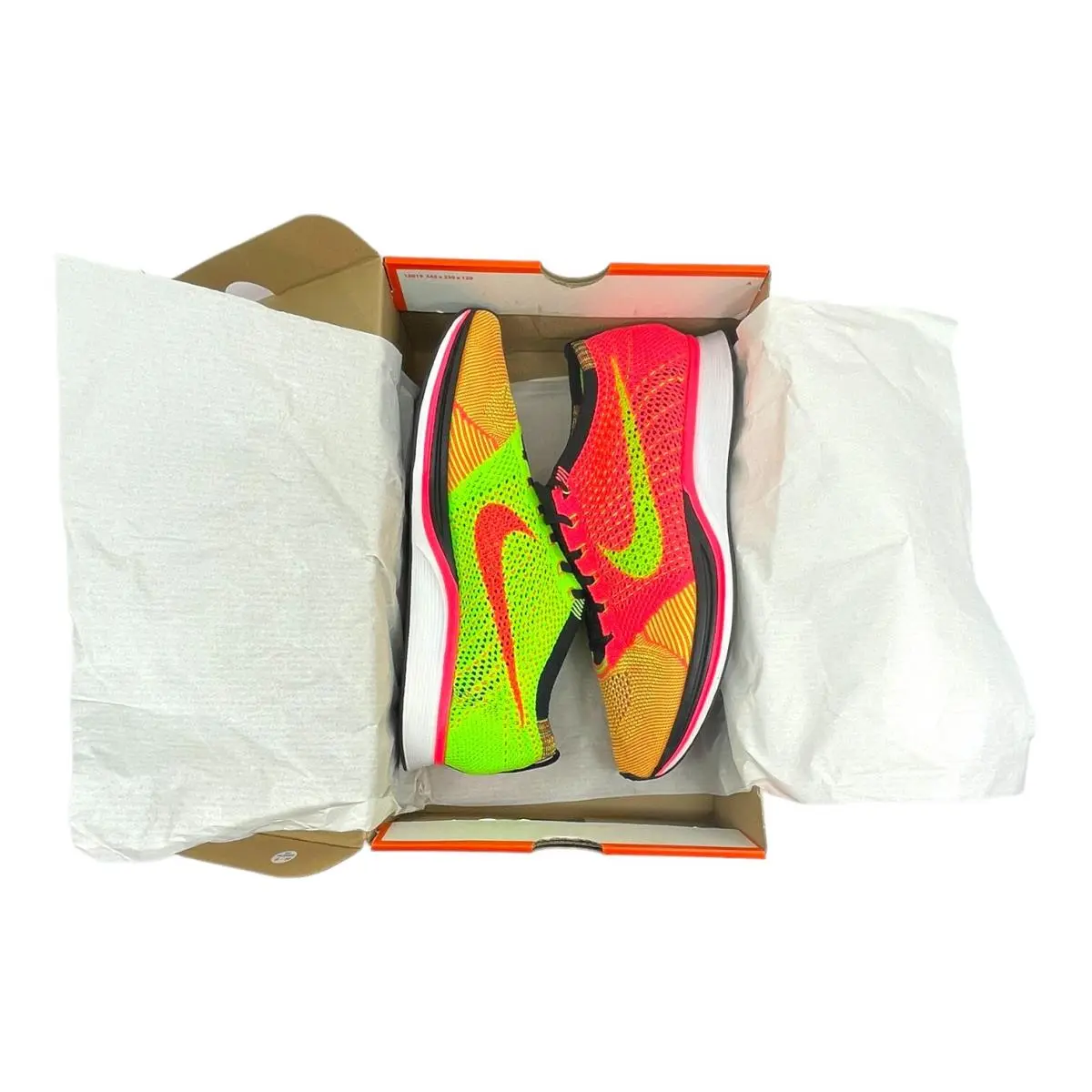 Nike shoes - Nike Flyknit Racer - Flyknit Racer - 526628603 - HYPER PUNCH/ELECTRIC GREEN (UPC: 0887232359775) 9