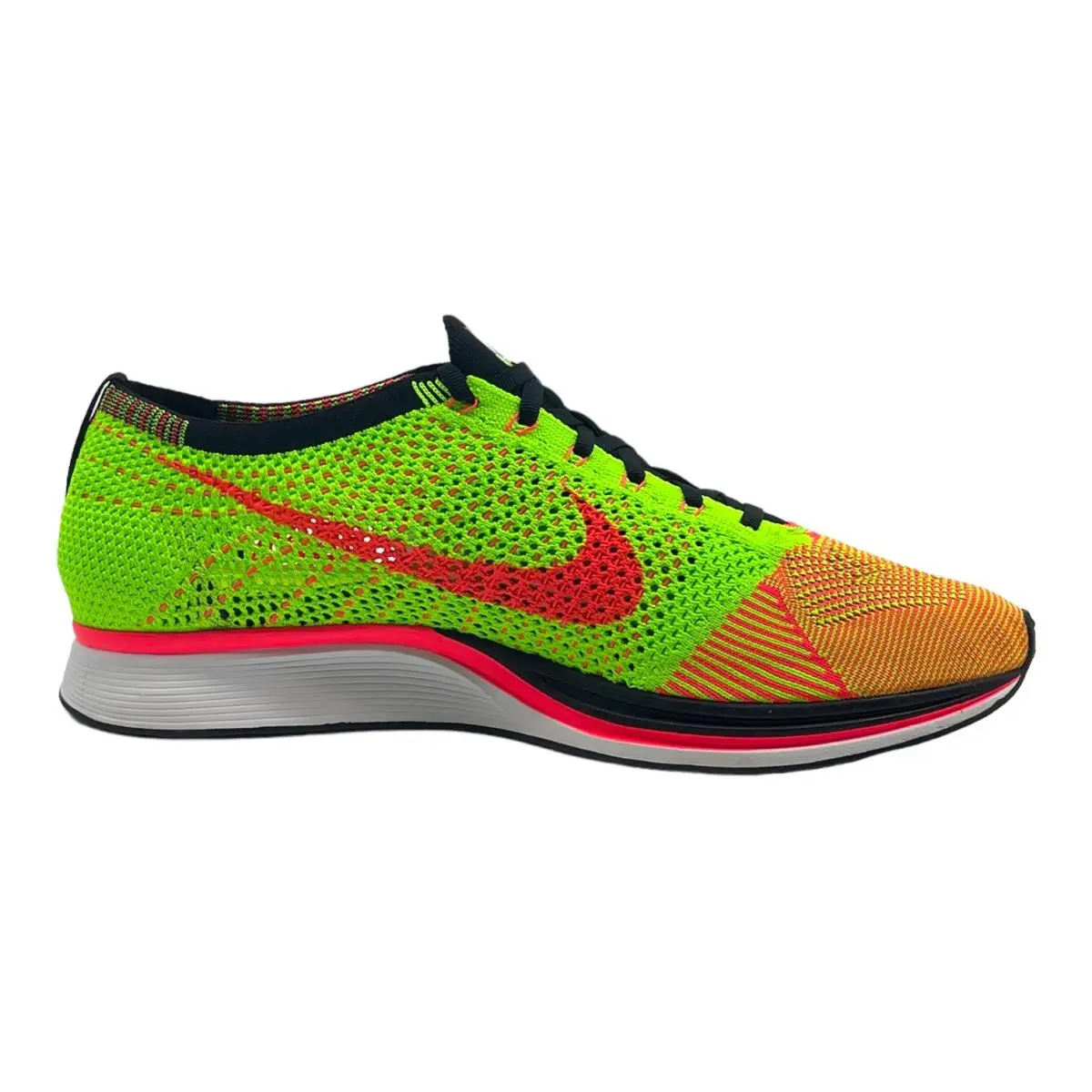Nike shoes - Nike Flyknit Racer - Flyknit Racer - 526628603 - HYPER PUNCH/ELECTRIC GREEN (UPC: 0887232359775) 3