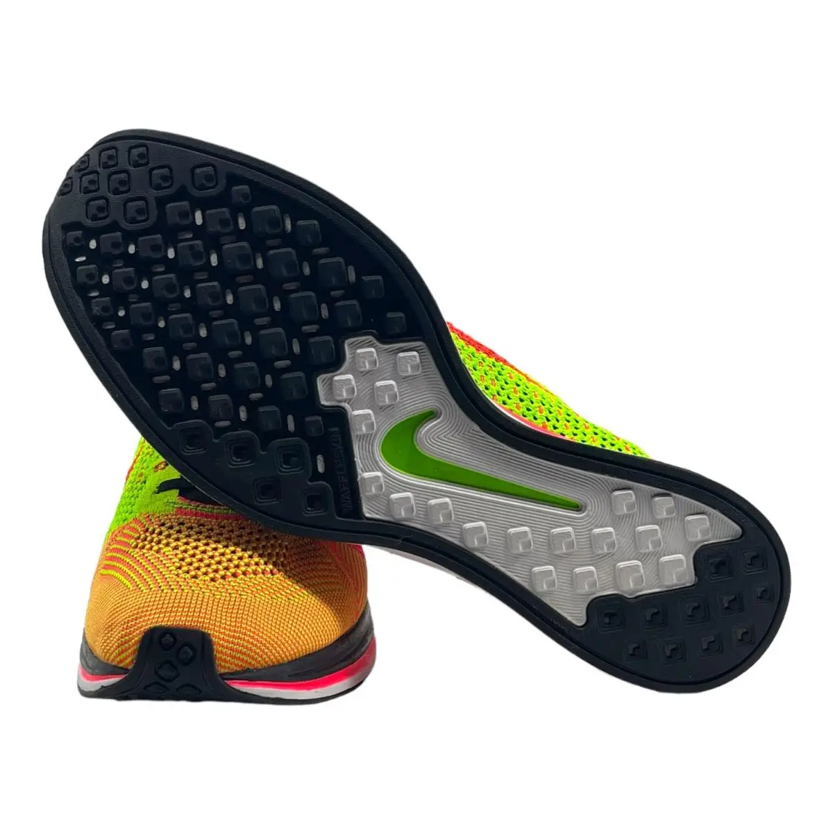 Nike shoes - Nike Flyknit Racer - Flyknit Racer - 526628603 - HYPER PUNCH/ELECTRIC GREEN (UPC: 0887232359775) 4