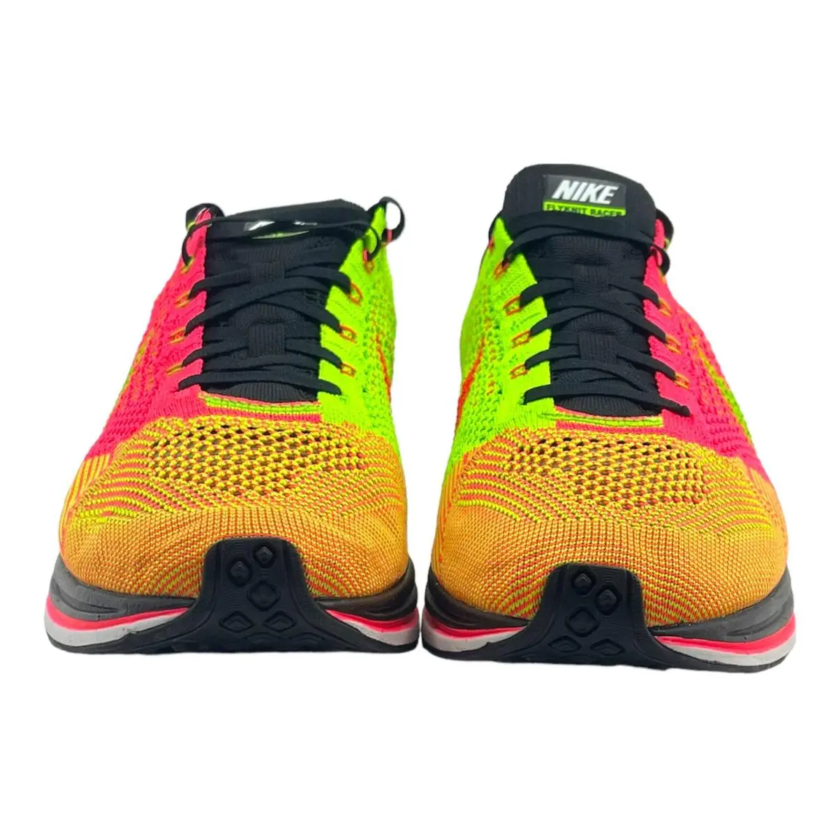Nike shoes - Nike Flyknit Racer - Flyknit Racer - 526628603 - HYPER PUNCH/ELECTRIC GREEN (UPC: 0887232359775) 6