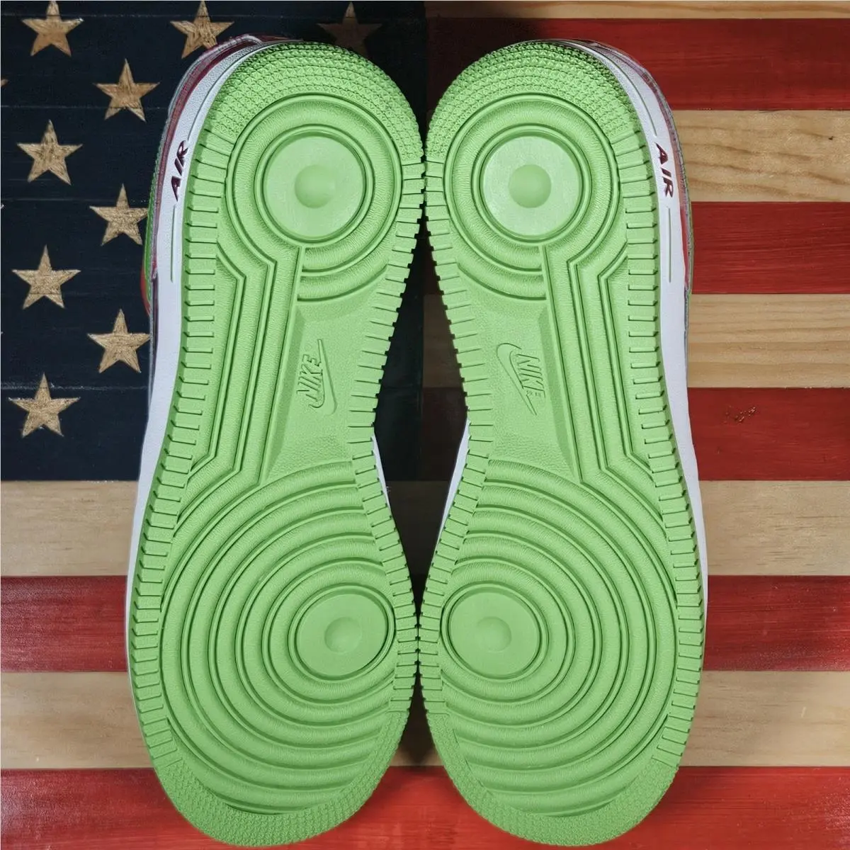 Nike shoes - Nike Air Force 1 - Air Force - 312945-631 - Red, way: Team-Red/Green-Bean/Max-Orange/White 7