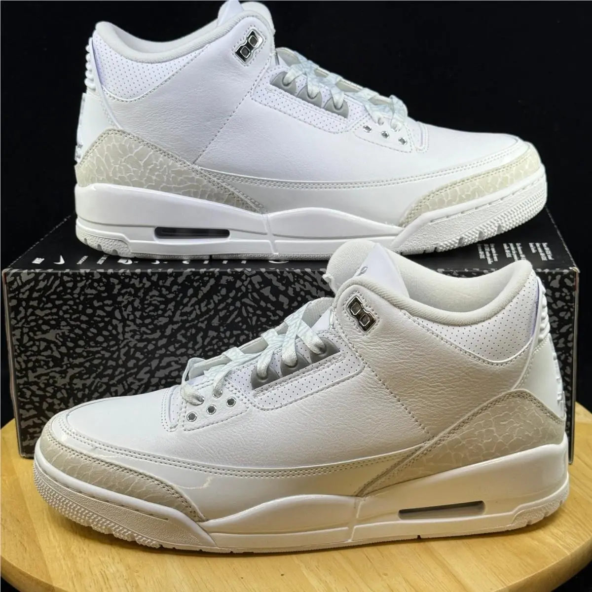 Nike Air Jordan 3 Retro Pure Money CT8532-111 Men`s Size 10.5 Sneaker
