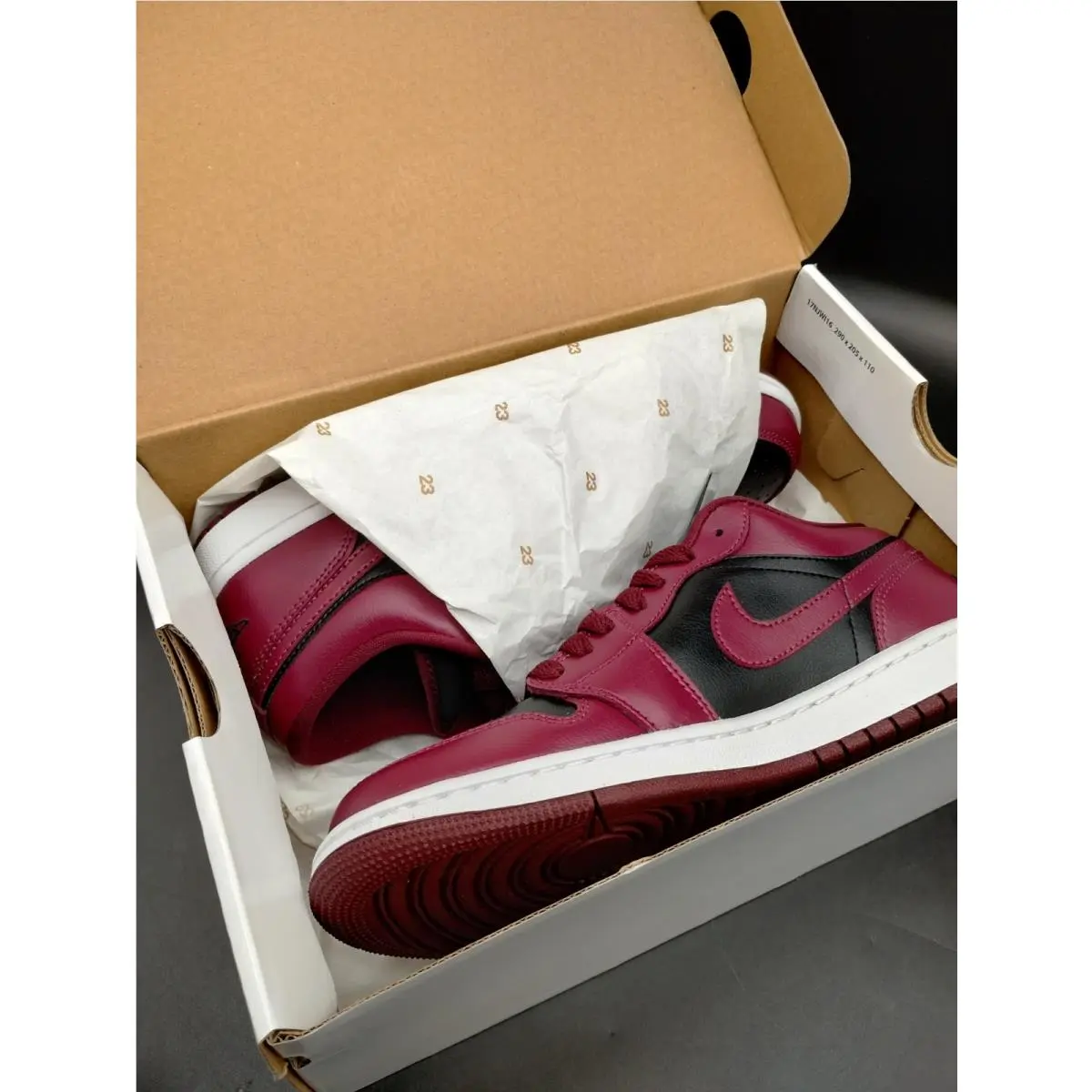 Nike shoes - Nike Air Jordan 1 - Air - DC0774-006 - Cherrywood red and black 15