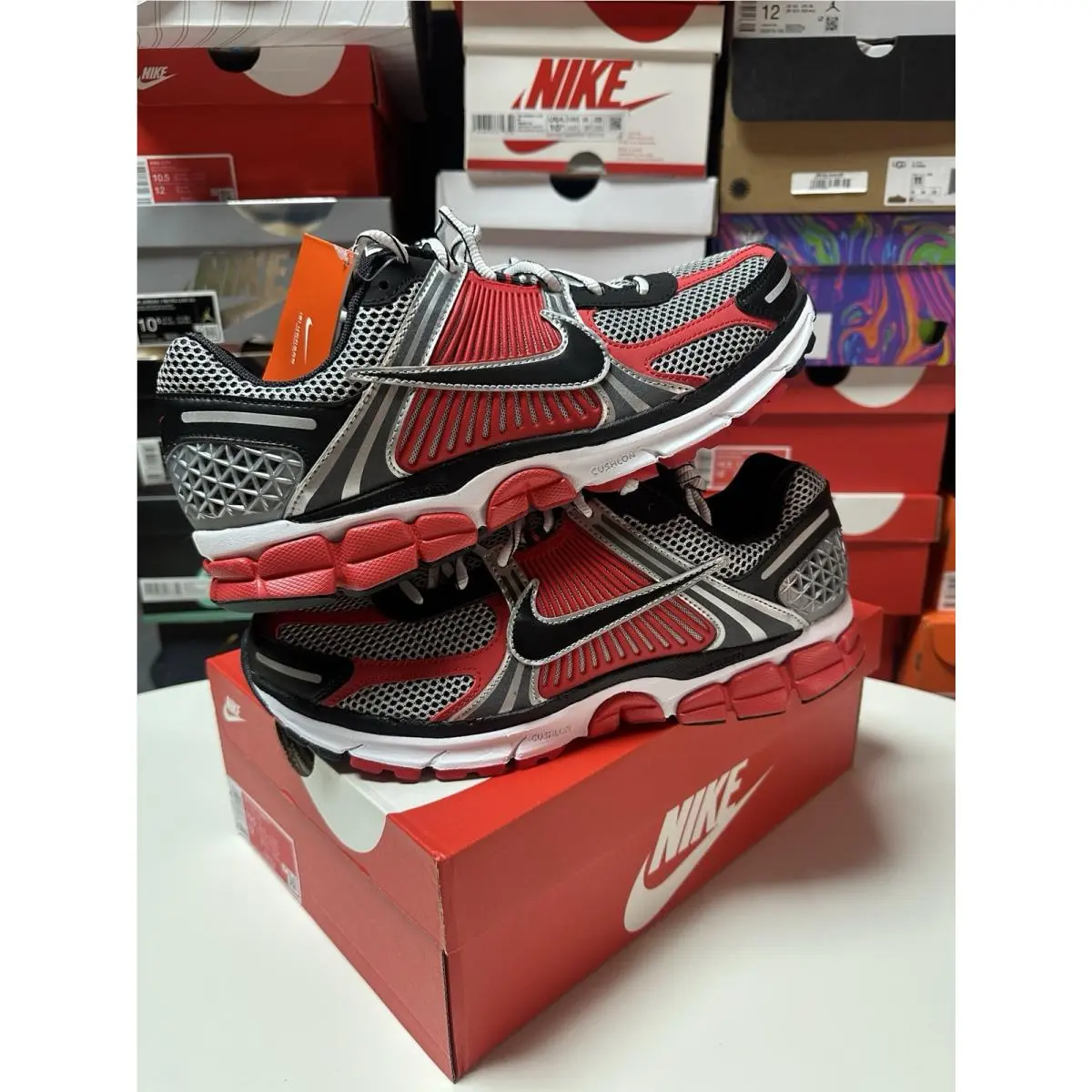 Nike shoes - Nike Vomero 5 - Vomero - HV0926–095 - Red metallic silver black 0