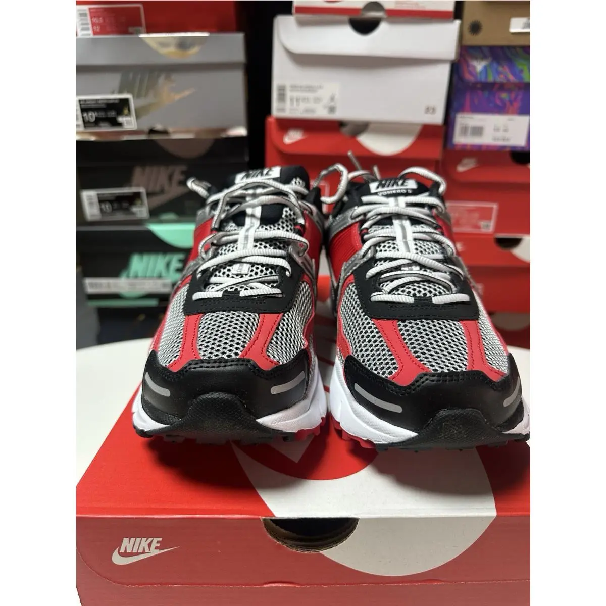 Nike shoes - Nike Vomero 5 - Vomero - HV0926–095 - Red metallic silver black 2