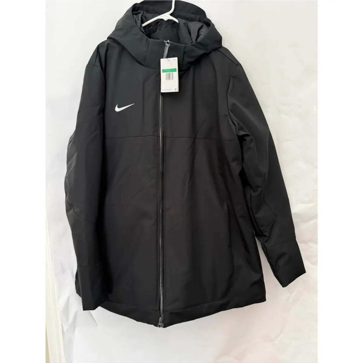 Nike Mens Team Down Fill Parka Storm Fit Hooded Jacket Black XL DJ6526-010