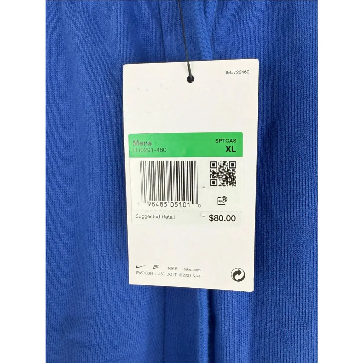 Nike clothing - Blue (UPC: 198485051010) 5