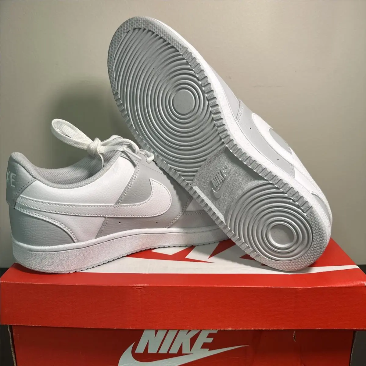 Nike shoes - Nike Court Vision - Court Vision - Pure Platinum/White 8