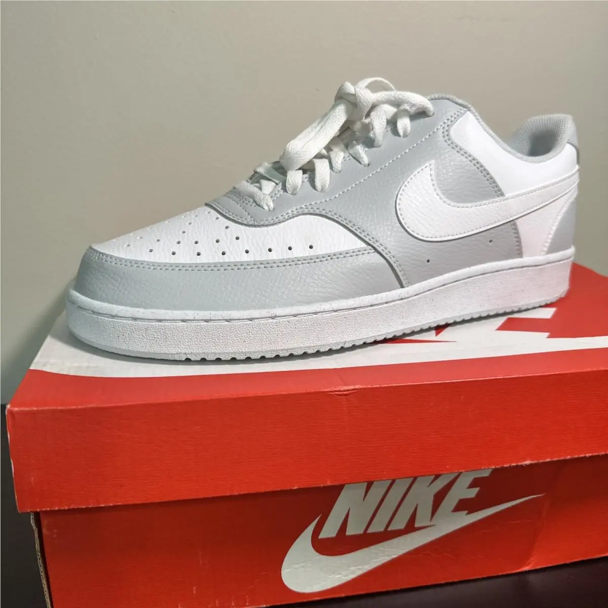 Nike shoes - Nike Court Vision - Court Vision - Pure Platinum/White 0