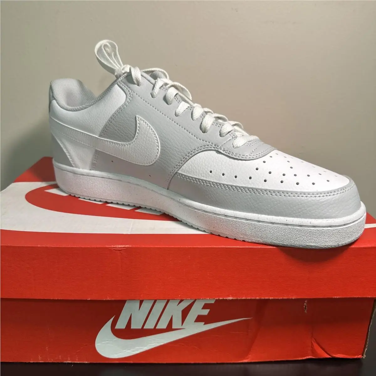 Nike shoes - Nike Court Vision - Court Vision - Pure Platinum/White 1