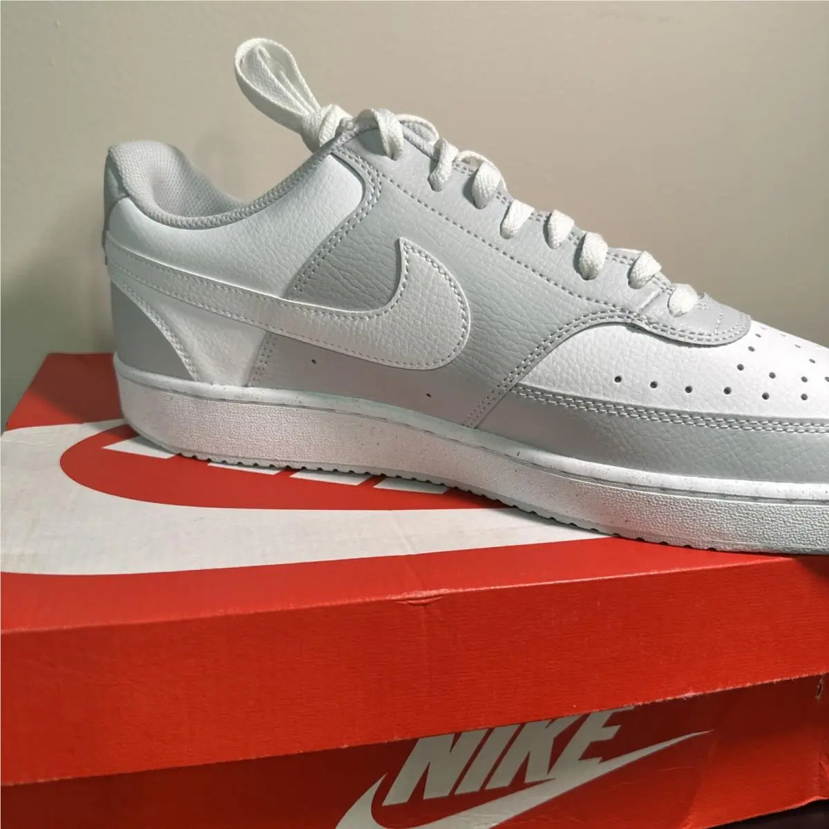 Nike shoes - Nike Court Vision - Court Vision - Pure Platinum/White 2