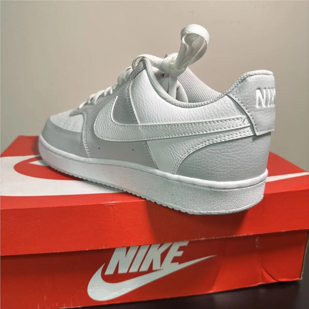 Nike shoes - Nike Court Vision - Court Vision - Pure Platinum/White 5