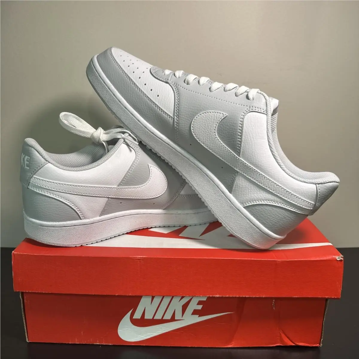 Nike shoes - Nike Court Vision - Court Vision - Pure Platinum/White 7