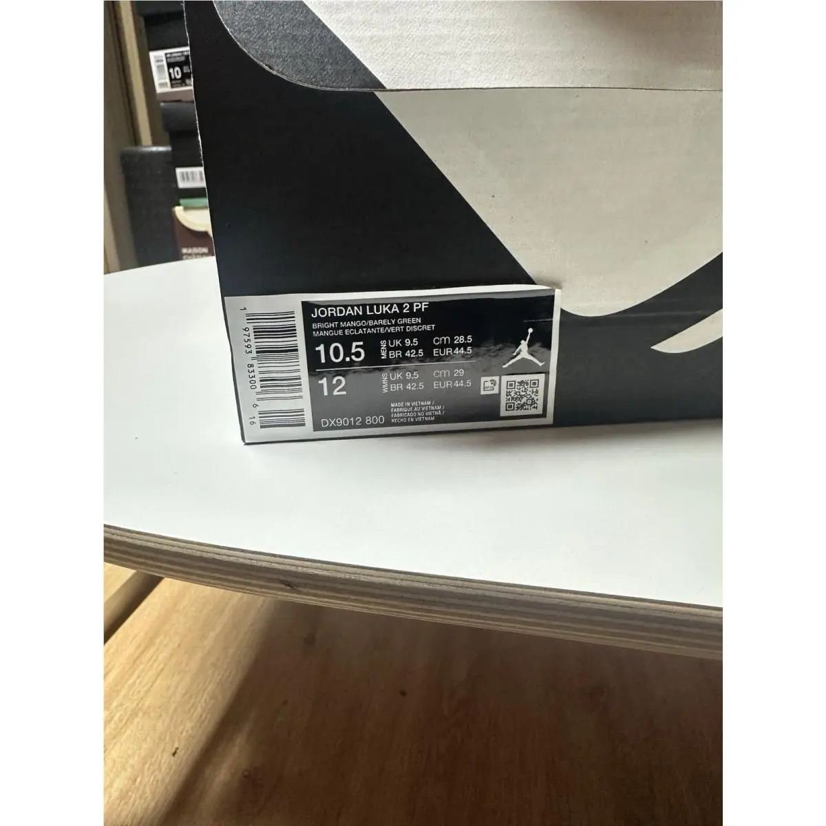Nike shoes - Jordan Luka 2 Pf - Luka - Dx9012800 - BRIGHT MANGO/BARELY GREEN (UPC: 0197593833006) 2