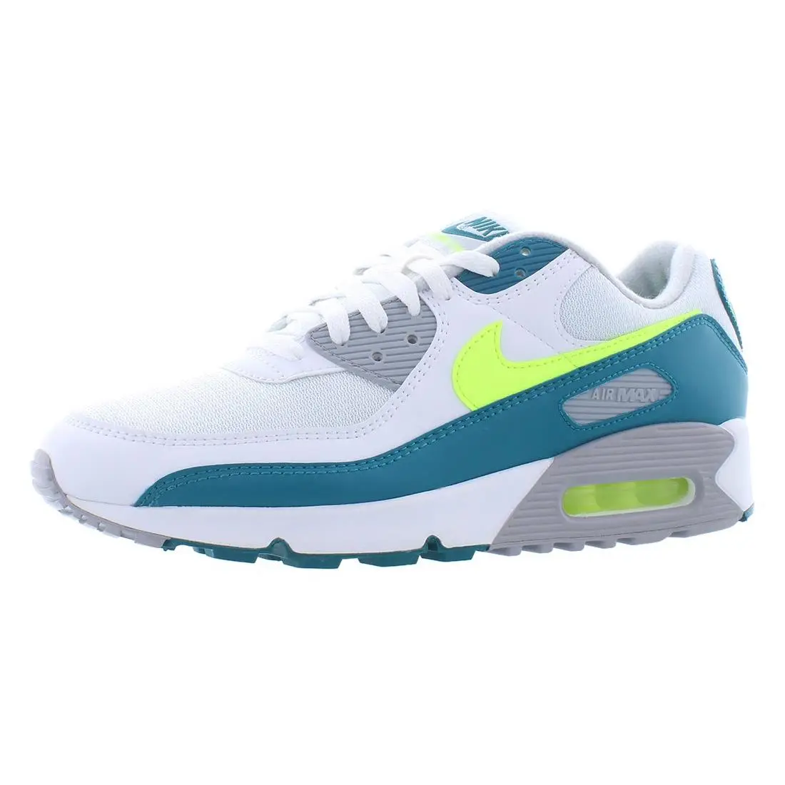 Nike Air Max Iii Womens Shoes Size 15 Color: White/hot Lime/spruce/grey Fog