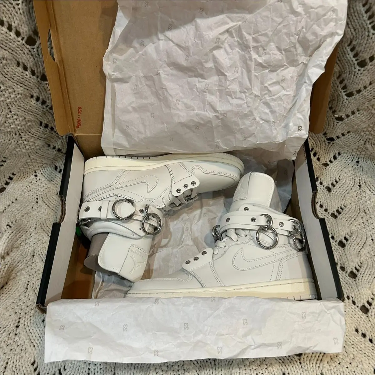 Nike shoes - Air Jordan 1 - Air - CN5738 100 - White (UPC: 193154089035) 7
