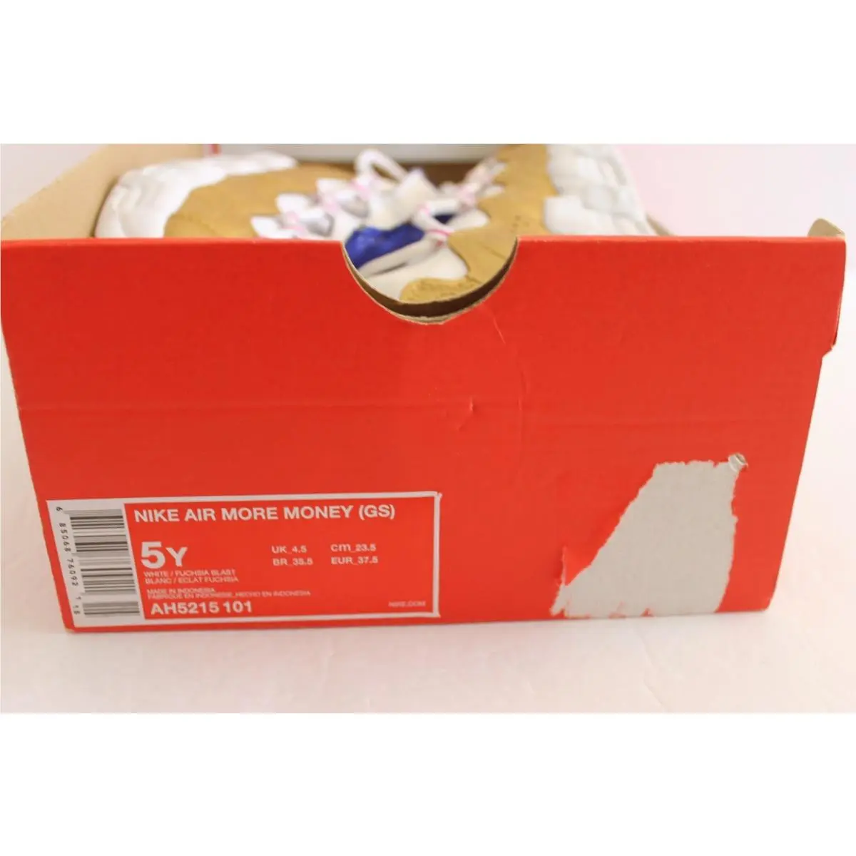 Nike shoes - Nike Air More Money - Air More Money - White (UPC: 685068760921) 3