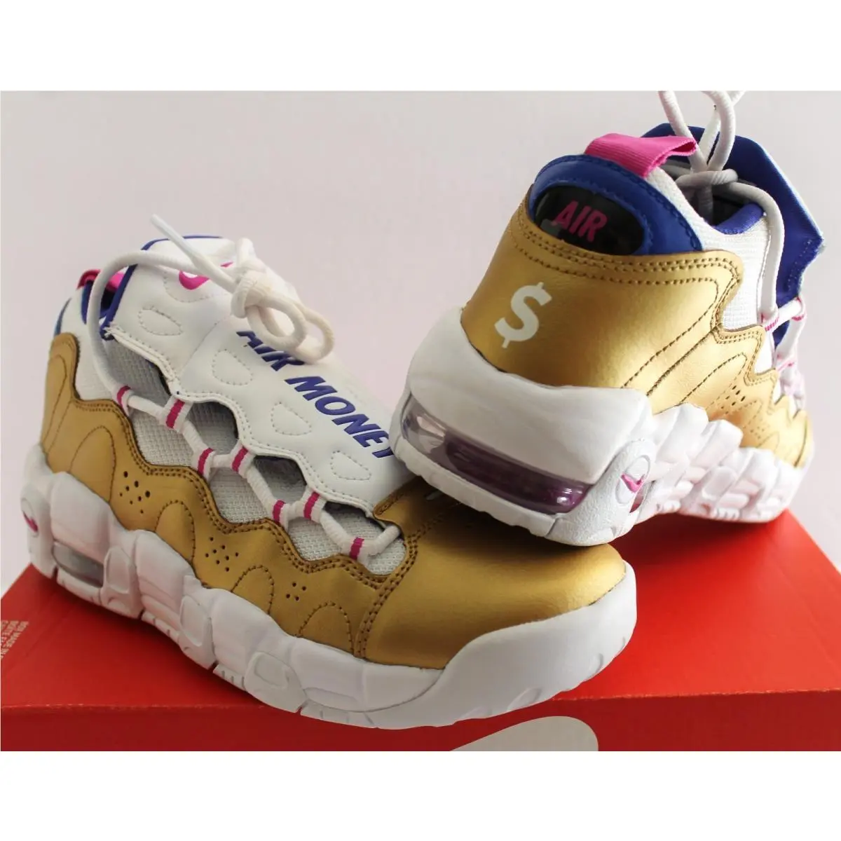 Nike shoes - Nike Air More Money - Air More Money - White (UPC: 685068760921) 0