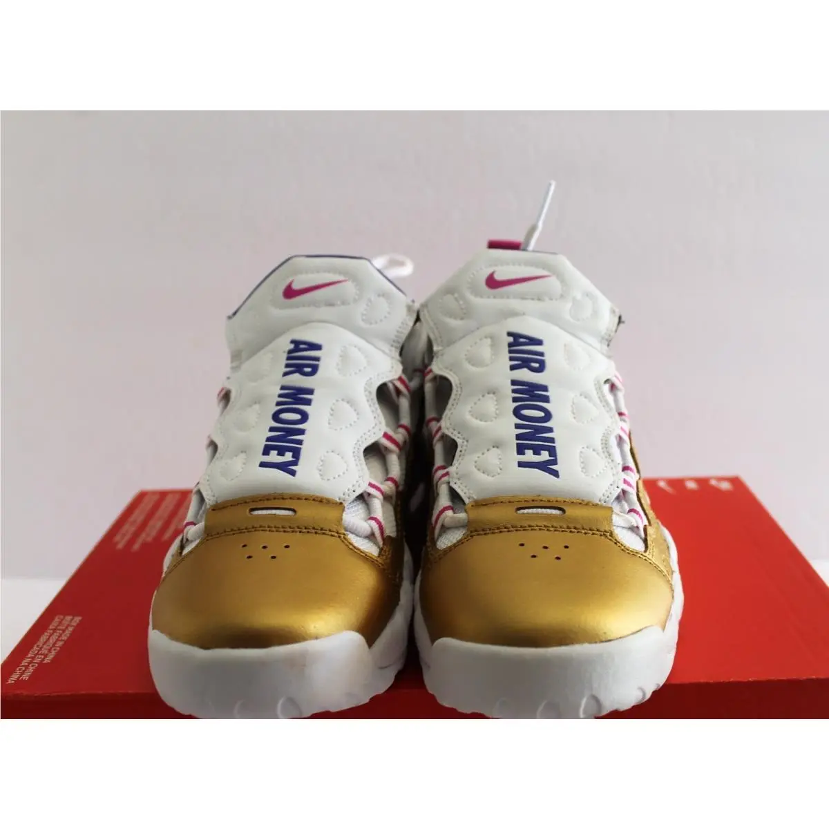 Nike shoes - Nike Air More Money - Air More Money - White (UPC: 685068760921) 1