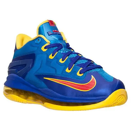 Nike Max Lebron XI Low Sz: 5.5 Y Same AS Woman Sz: 7.0 Photo Blue