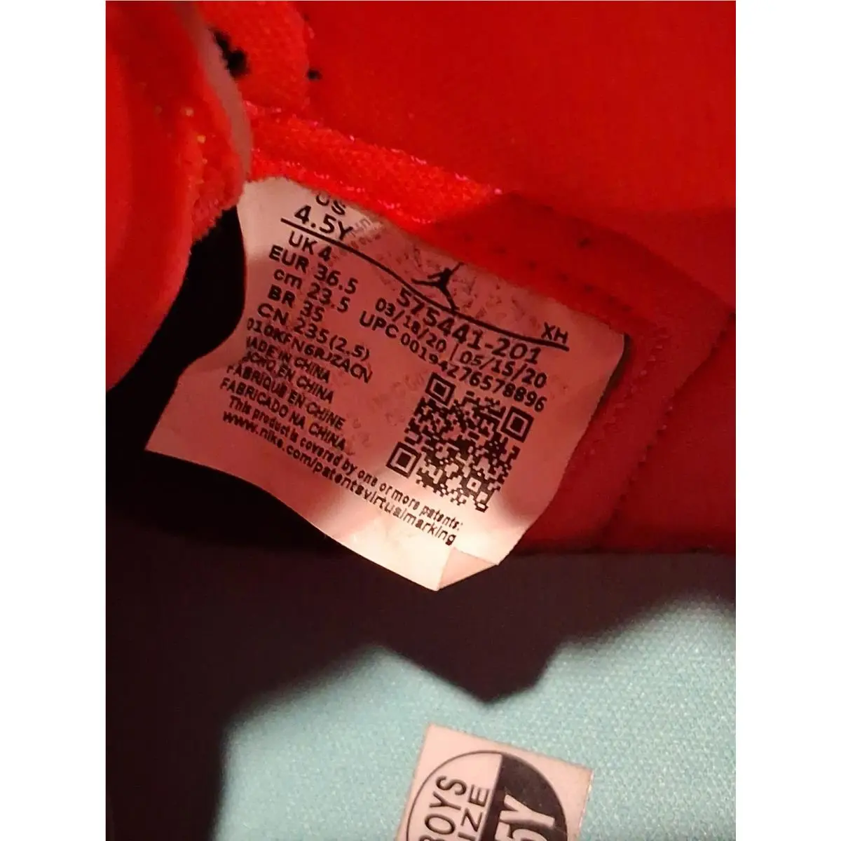 Nike shoes - Air Jordan 1 - Air - 575441-201 - Multicolor 12