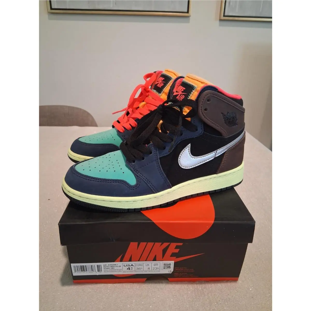 Nike shoes - Air Jordan 1 - Air - 575441-201 - Multicolor 0