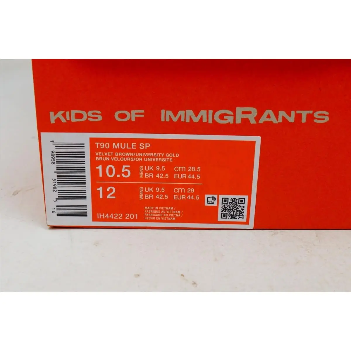 Nike shoes - Nike Total 90 Mule Kids of Immigrants Velvet Brown (RSC) - IH4422-201 - Brown 9