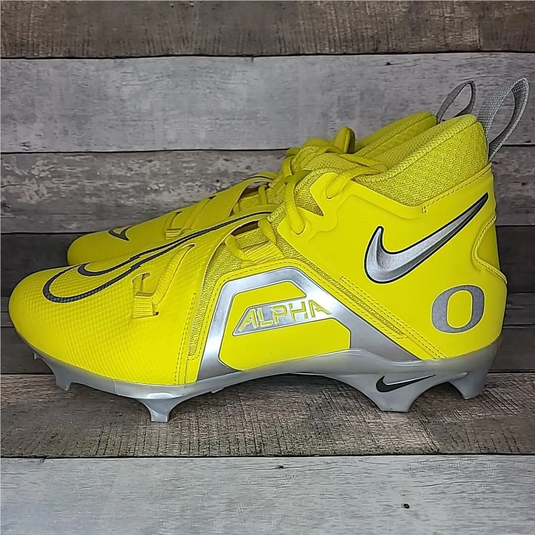 Size 10.5 Nike Men Alpha Menace Pro 3 Smu Oregon Ducks PE Team Yellow DH3358-701