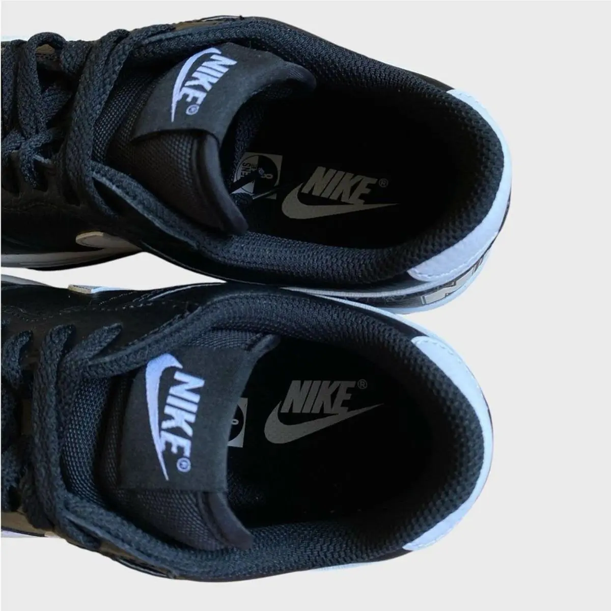 Nike shoes - Nike Big Low - Big Low - Black, white 8