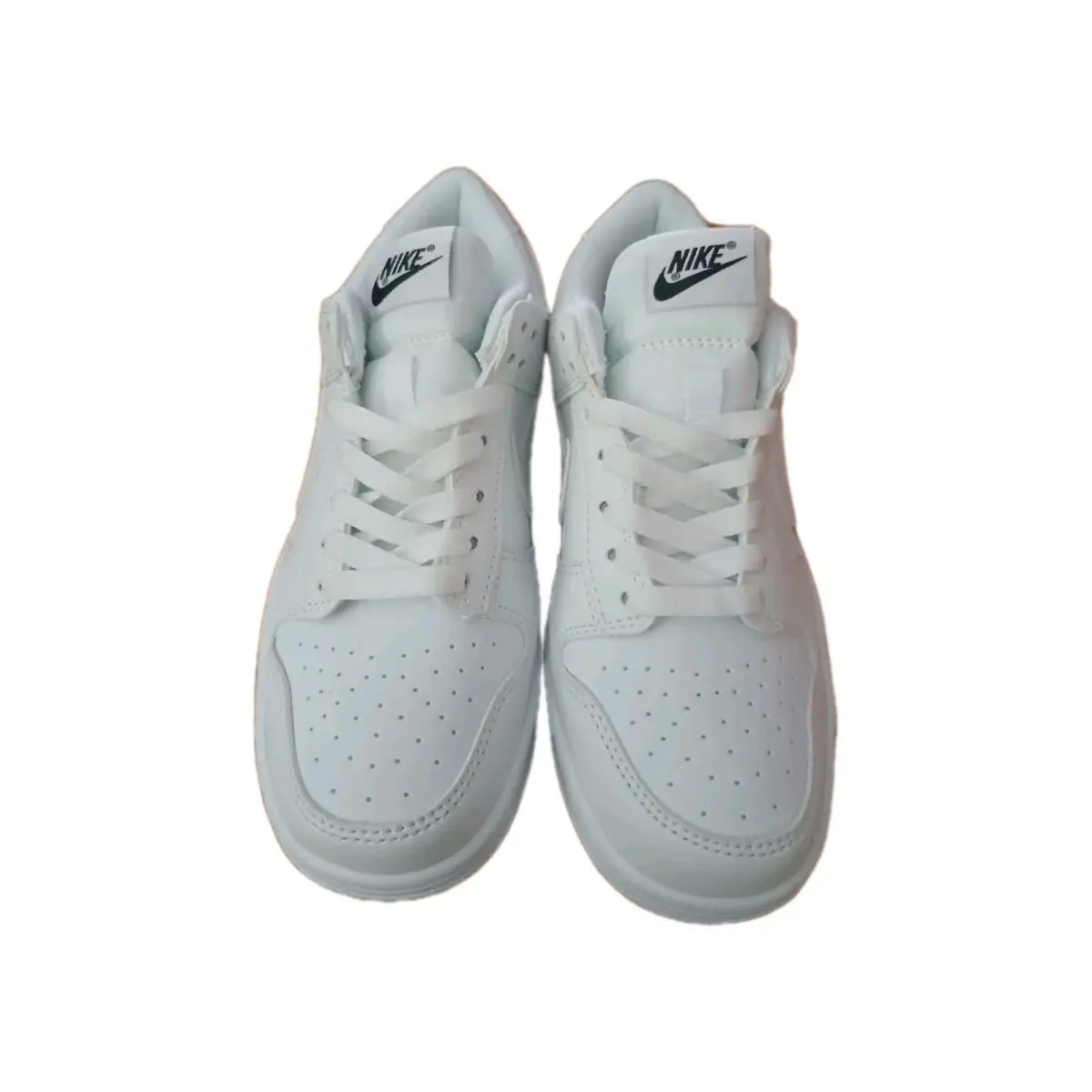 Size 7 - Nike Dunk Low Triple White W